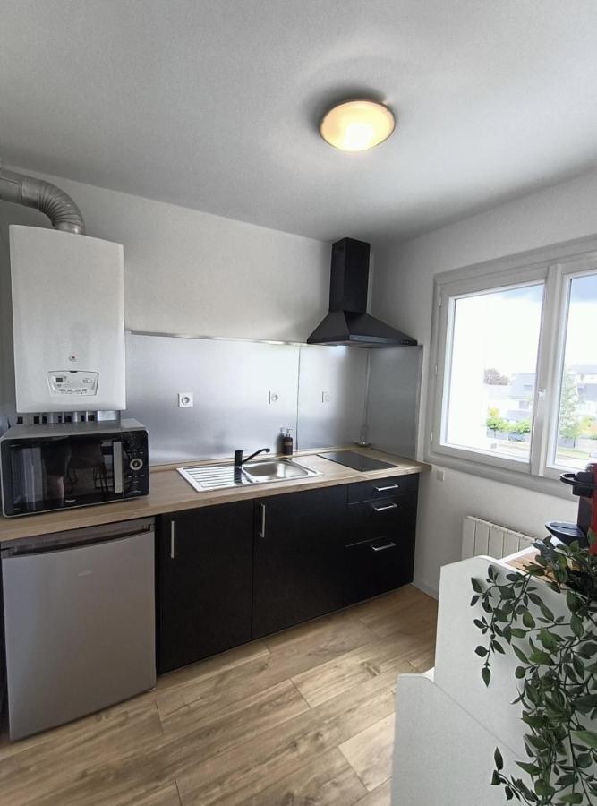 Appartement Sans Vis A Vis A 2 Min De La Rocade Rennes Luaran gambar