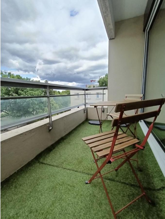 Appartement Sans Vis A Vis A 2 Min De La Rocade Rennes Luaran gambar